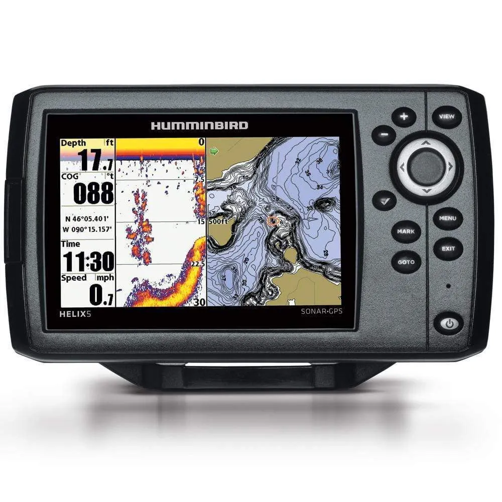 Humminbird Helix 5 CHIRP Di GPS G2 Navionics Nav+ Bundle #410220-1NAV